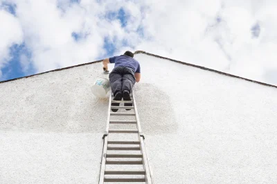 Peinture extérieure à Planzolles — façades et ravalement